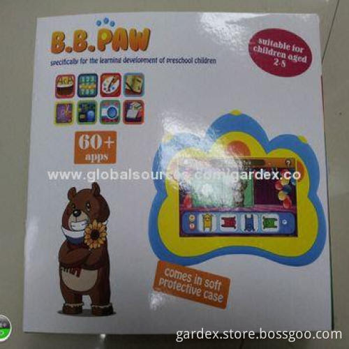 Children's Tablet PC/7-inch TFT LCD Kids' Educational Pad, Special Children's Operating System